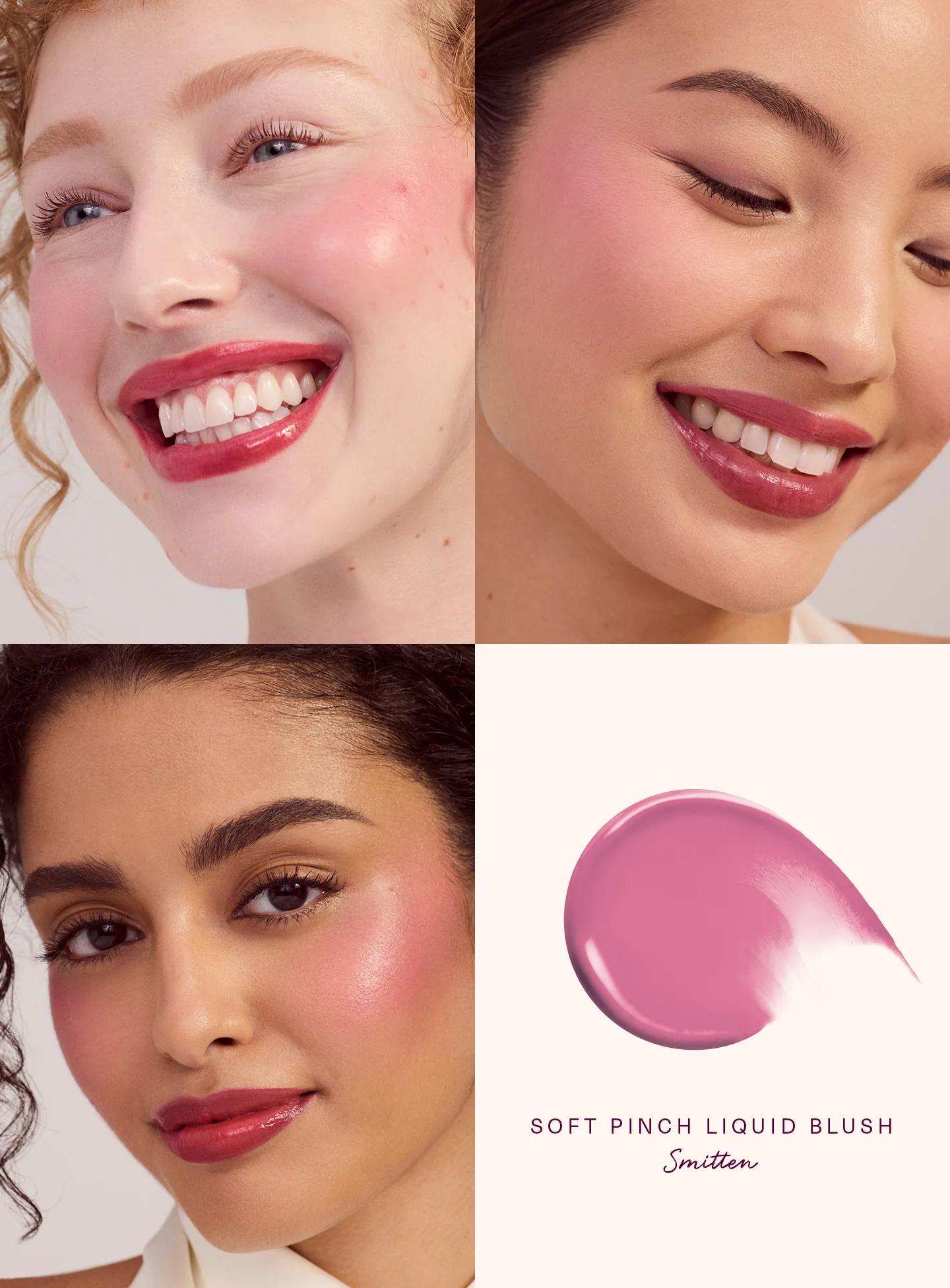 RARE BEAUTY Something Rosy Lip & Cheek Set - Imagen 6