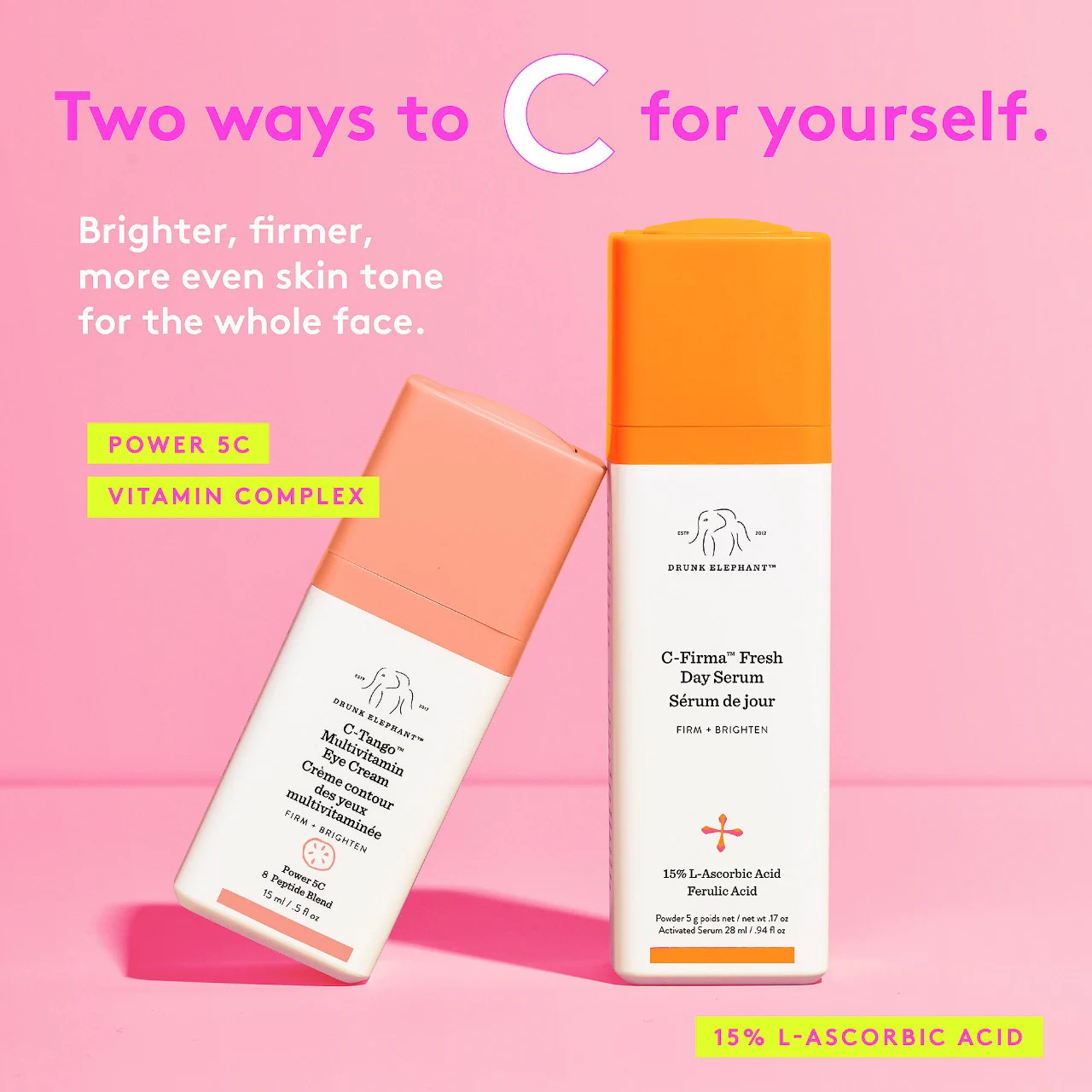 Drunk Elephant C-Tango™ Vitamin C Eye Cream 15ml - Imagen 3