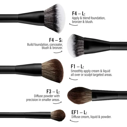MAKEUP BY MARIO  Mario's Essential Cosmetic Brush Set - Imagen 4