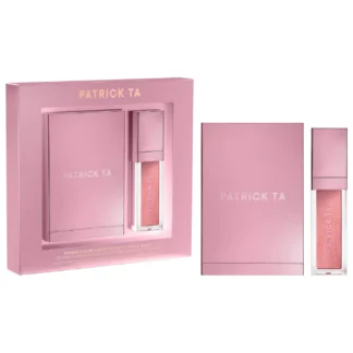 PATRICK TA Patrick's Glow and Gloss Set: Major Headlines Blush Duo and Lip Gloss Makeup Gift Set
