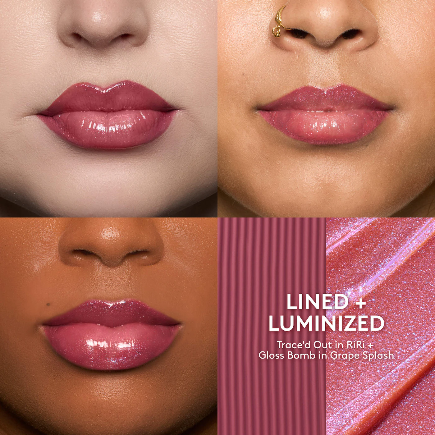 Fenty Beauty by Rihanna Lined + Luminized 2-Piece Lip Set - Imagen 5