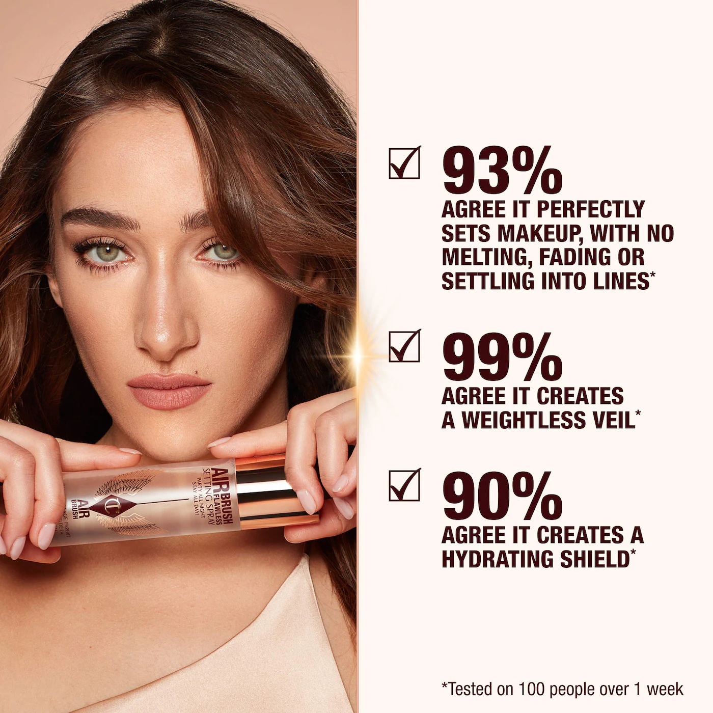 Charlotte Tilbury Mini Airbrush Flawless Setting Spray Duo Gift Set - Imagen 2