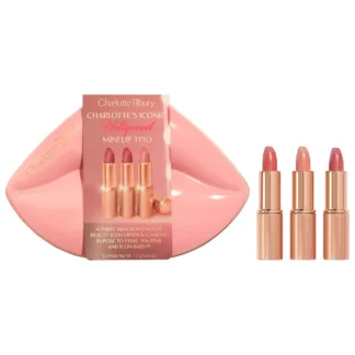 Charlotte Tilbury Mini Iconic Hollywood Lipstick Trio Gift Set