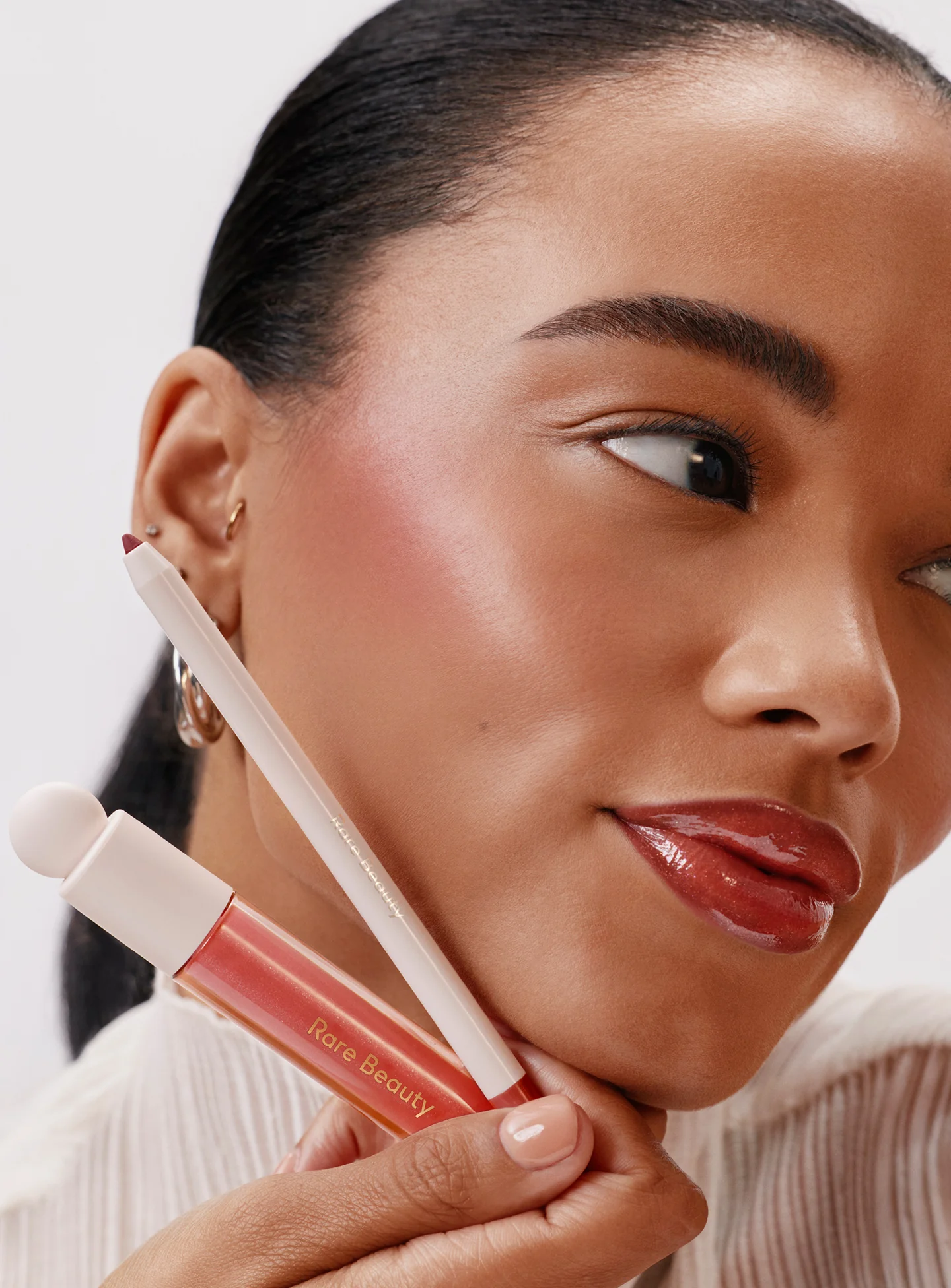 RARE BEAUTY Glass Effect Lip Liner & Gloss Duo - Imagen 6