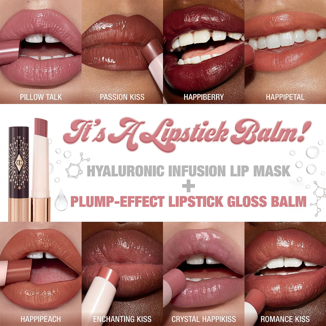 Charlotte Tilbury Hyaluronic Happikiss Lipstick Balm - Imagen 5