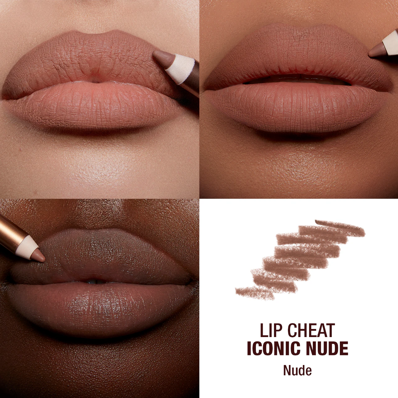 Charlotte Tilbury Mini Iconic Lip Cheat Lip Liner Trio - Imagen 3
