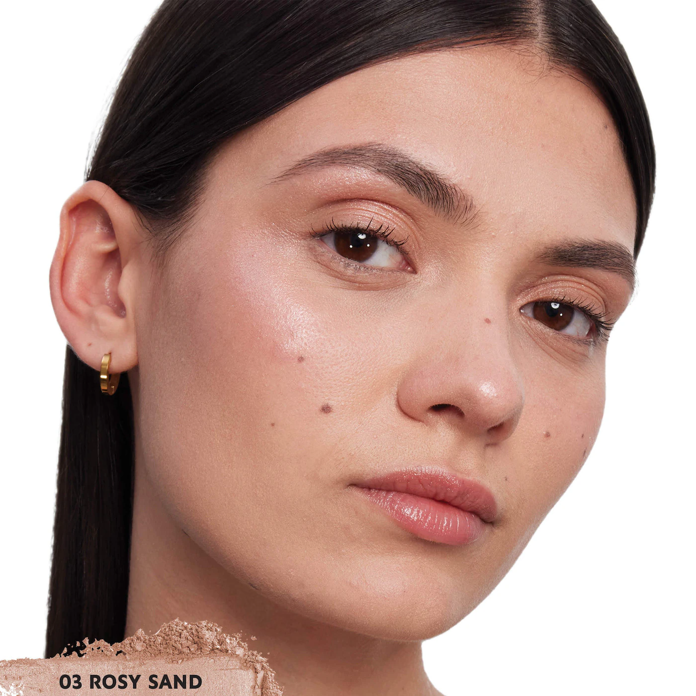 Yves Saint Laurent Hyper Luminize Powder Highlighter Rosy Sand - pink - Imagen 5