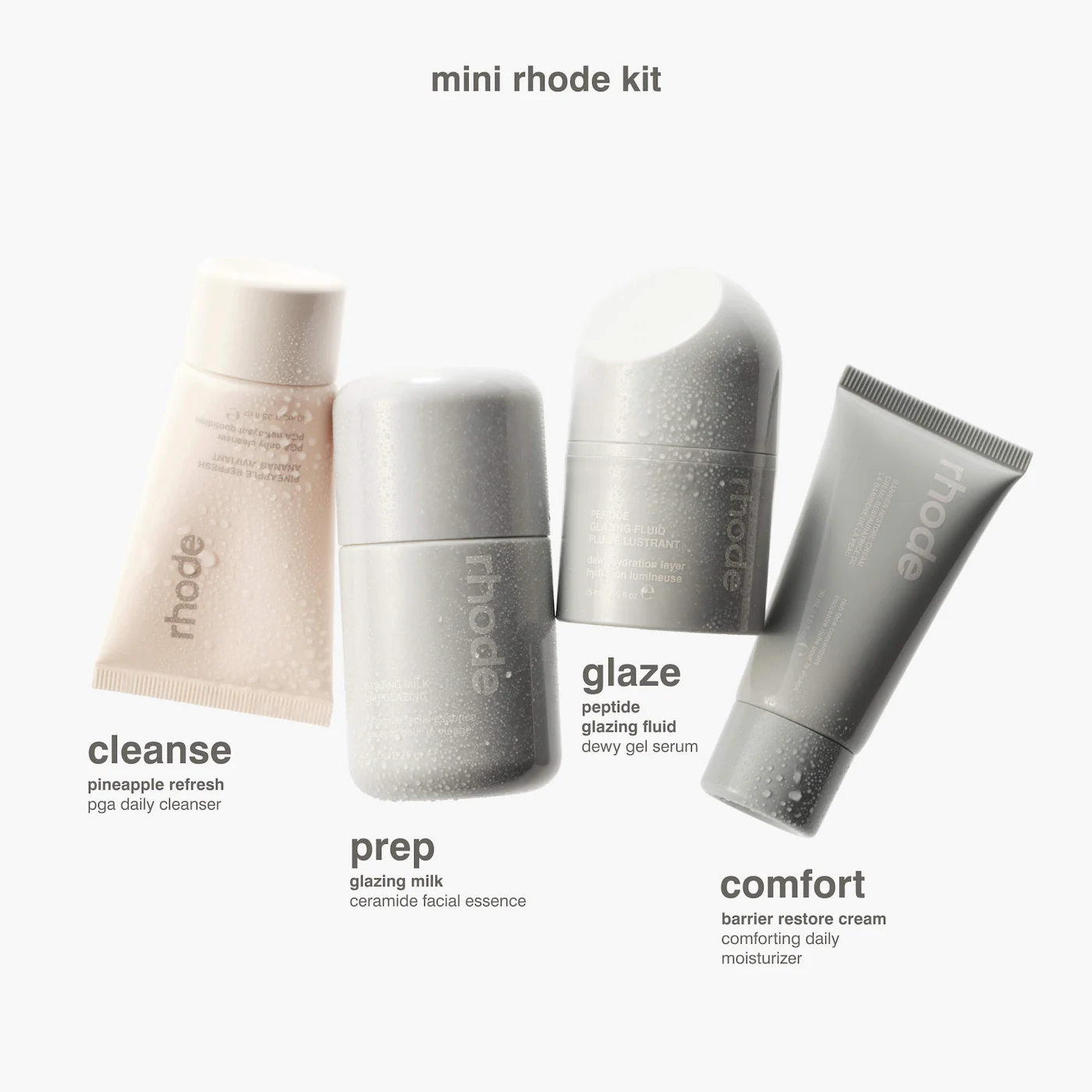 rhode Mini Rhode Kit Glazed Skincare Essentials - Imagen 2