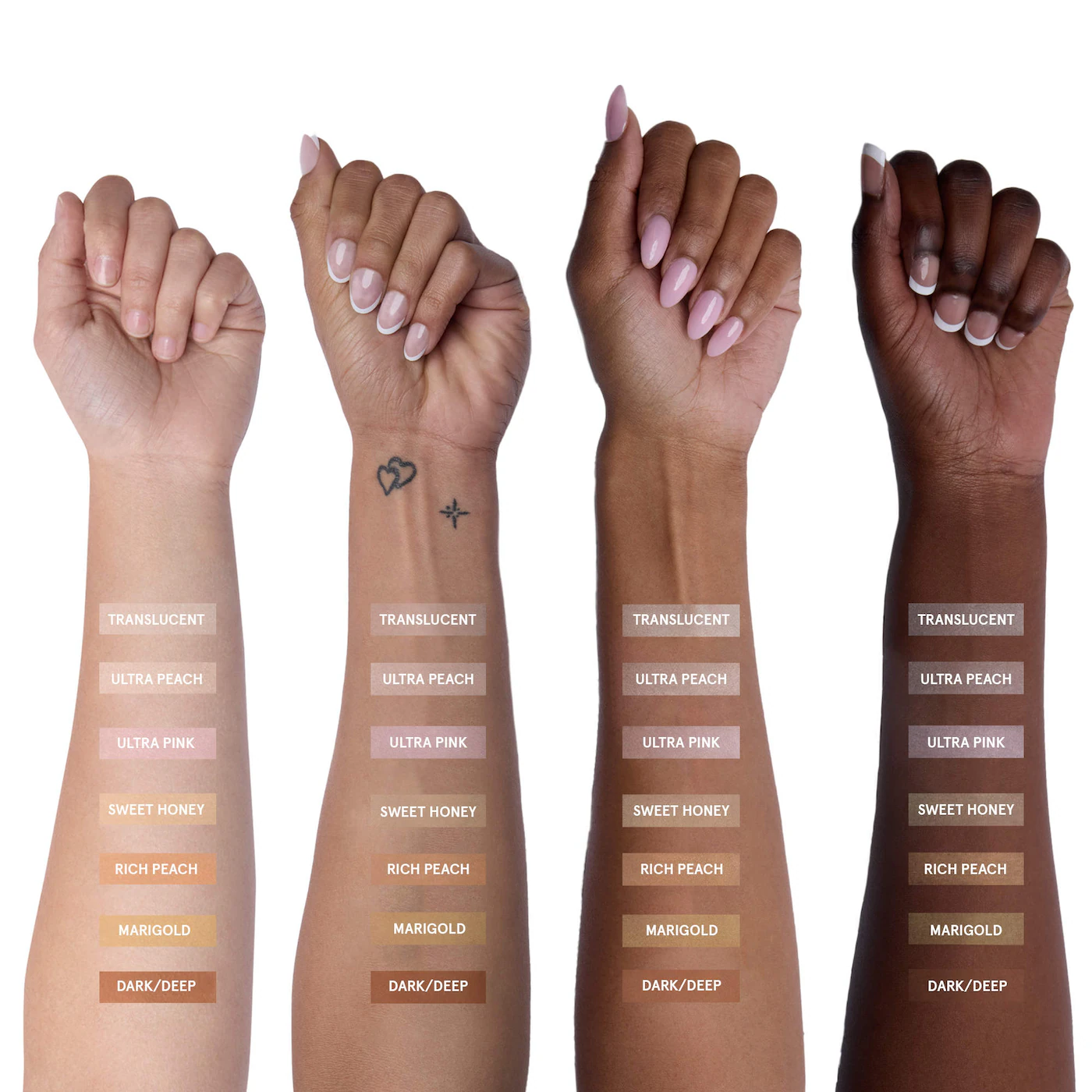 ONE/SIZE by Patrick Starrr Ultimate Blurring Setting Powder Blurred & Bright Travel Duo - Imagen 3