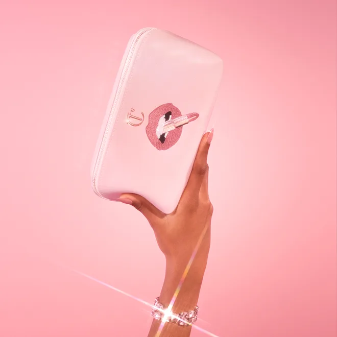 Charlotte Tilbury  PILLOW TALK MAKEUP BAG LARGE MAKEUP BAG - Imagen 4