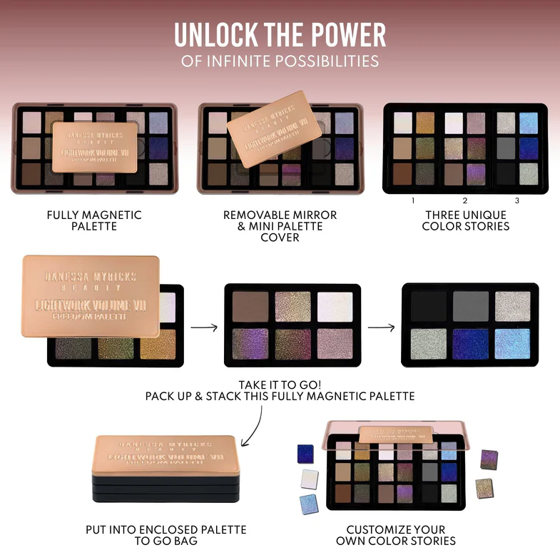 DANESSA M Lightwork VII Freedom Palette - Imagen 8