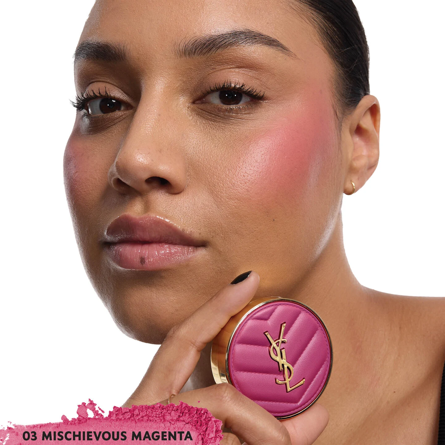 Yves Saint Laurent Make Me Blush 24H Buildable Powder Blush 03 - Imagen 5