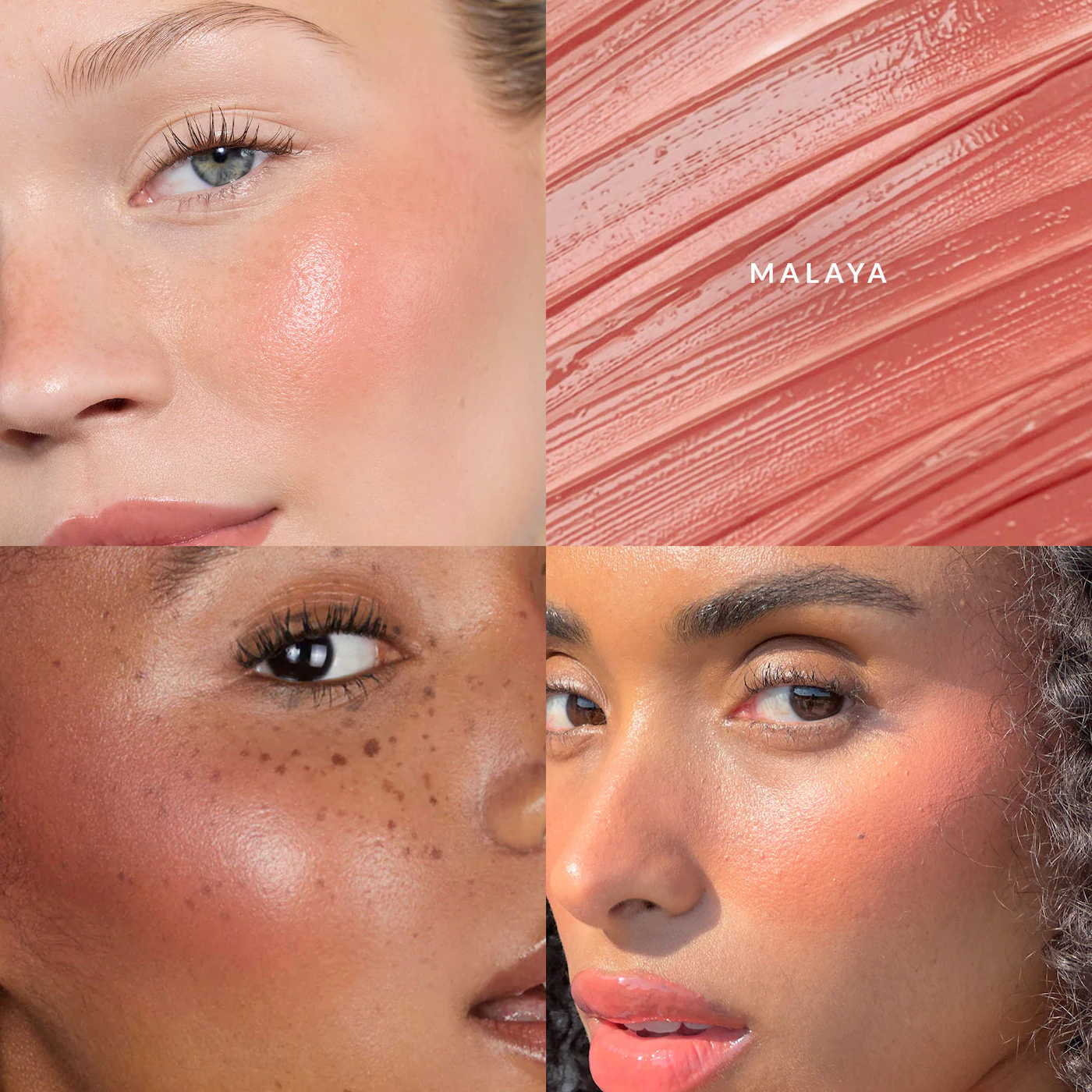 REFY Cream Blush Duo with Duo Face Brush Gift Set - Imagen 6