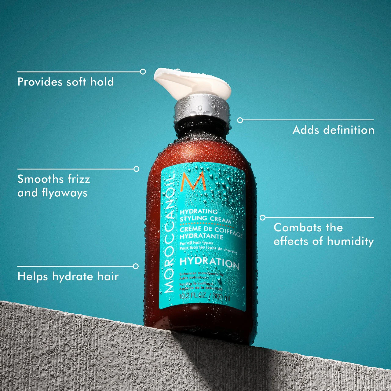 Moroccanoil Hydrating Styling Cream 300ML - Imagen 2