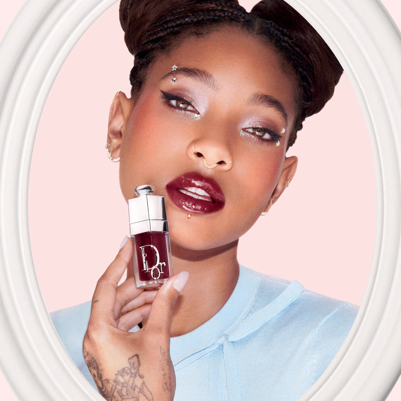 DIOR Lip Glow Oil Hydrating High-Shine Gloss - Imagen 2