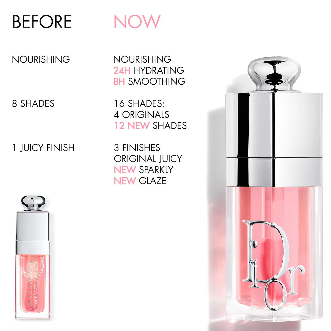 DIOR Lip Glow Oil Hydrating High-Shine Gloss - Imagen 7
