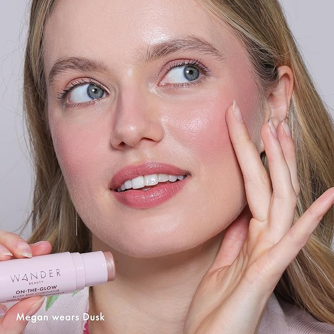 Wander Beauty On-the-Glow Blush and Illuminator - Dusk/Nude ... - Imagen 5